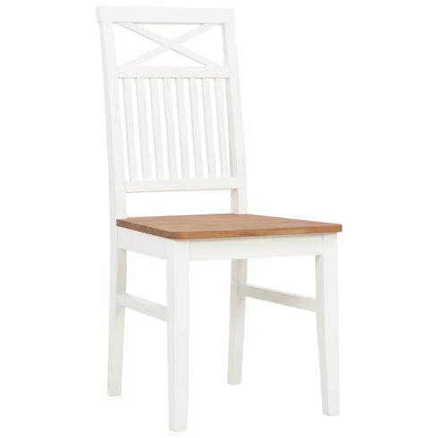 Maison Madeleine -  5 Piece Dining Set Solid Oak Wood
